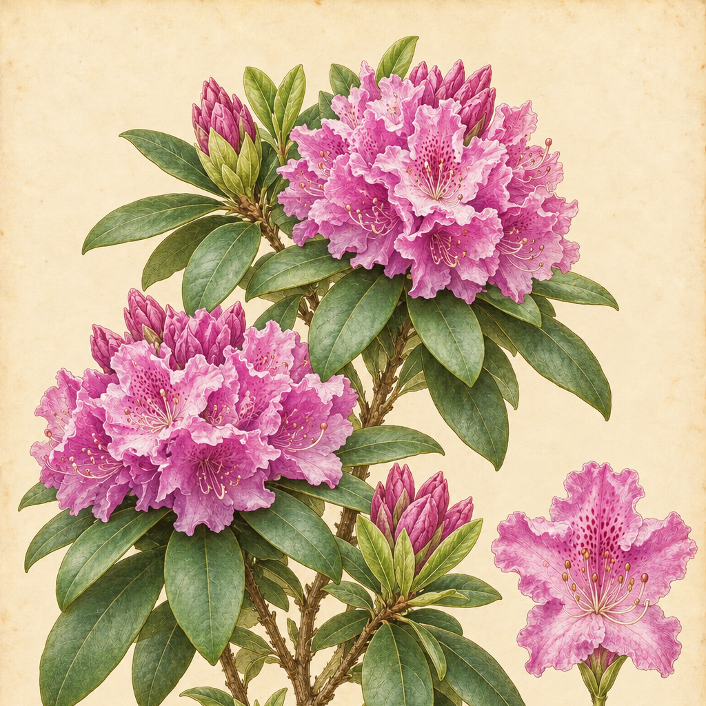 Rhododendron Blütenessenz