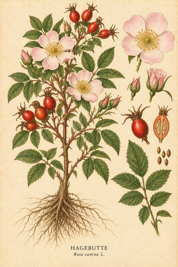 Hagebutte · Hundsrose