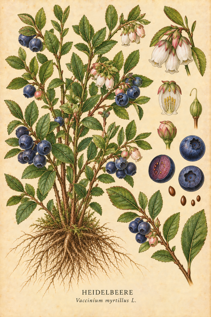 Heidelbeere · Waldheidelbeere