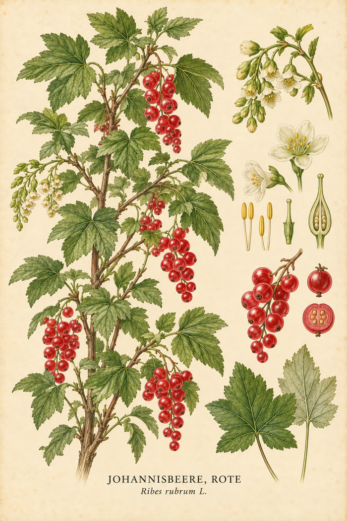 Johannisbeere · Rote Johannisbeere