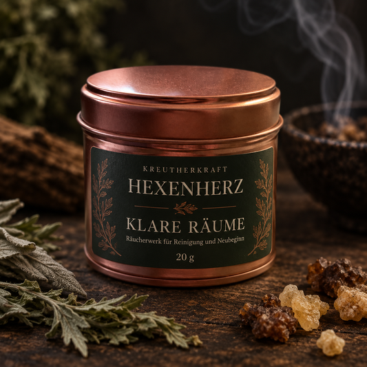 Klare Räume · Räuchermischung zur Hausreinigung